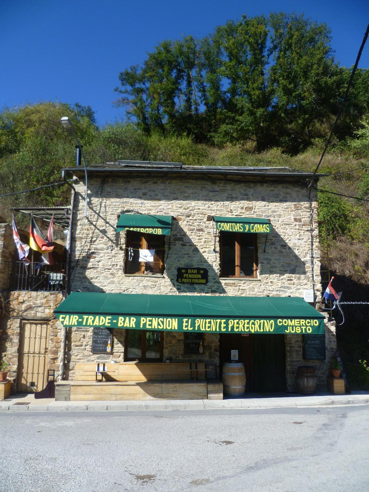 Gasthaus El Puente Peregrino Trabadelo Exterior foto